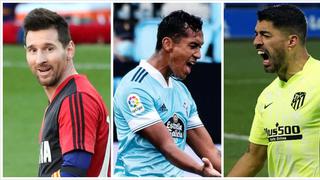 Con Messi y Suárez: Tapia fue incluido en el equipo ideal de la fecha en LaLiga de SofaScore [FOTOS]