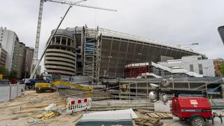 Empezó el desmontaje: así avanza la remodelación del Estadio Santiago Bernabéu [FOTOS]