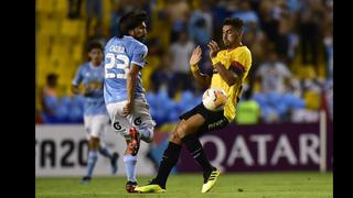 Se rompió el ‘Cristal’: celestes cayeron 4-0 ante Barcelona en duelo por la Copa Libertadores 