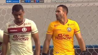 ¡Una muralla! La doble atajada de José Carvallo para evitar el 1-1 en Universitario vs. Melgar [VIDEO]
