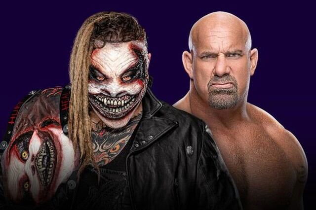 'The Fiend' Bray Wyatt (c) vs. Goldberg por el título universal. (Foto: WWE)
