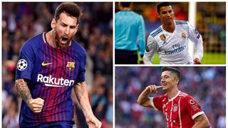 A ver quién alcanza a Messi: el ránking de los máximos goleadores del año