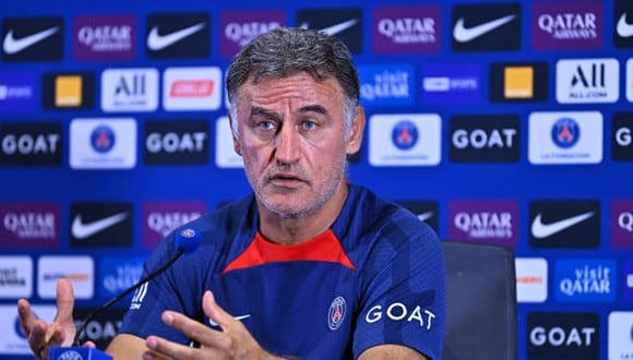 Christophe Galtier reemplazó a Mauricio Pochettino como director técnico de PSG. (Getty Images)