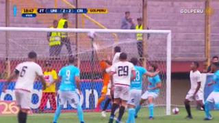 Universitario de Deportes: el gol de Balbín a Cristal tras excelente pivoteo de Corzo [VIDEO]