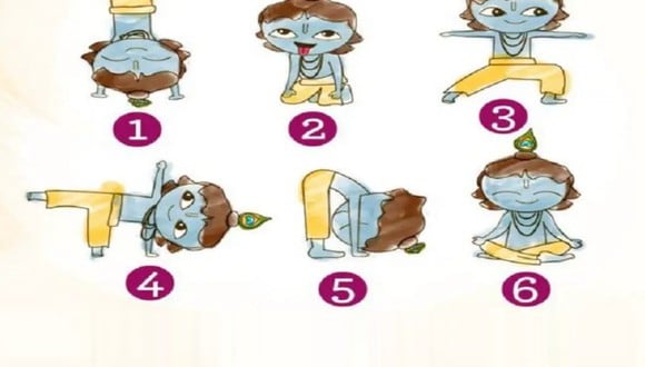 TEST VISUAL | Esta imagen te muestra varias posturas de yoga. Indica cuál es tu favorita. (Foto: namastest.net)