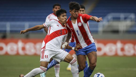 Perú vs. Paraguay en partido por el Sudamericano Sub-20. (Foto: Conmebol)