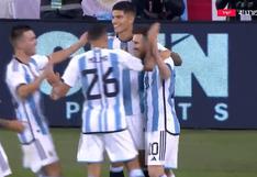 Doblete de la ‘Pulga’: mira los goles de Messi para el 3-0 de Argentina ante Jamaica [VIDEO]