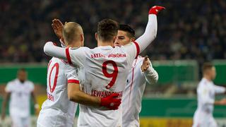 Media docena para llevar: Bayern humilló 6-0 a Paderbon en Copa Alemana con asistencia de James