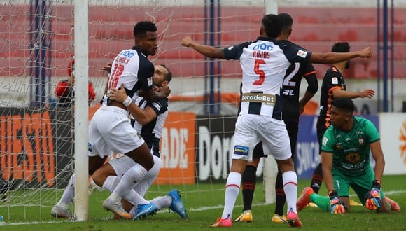 Aldair Rodríguez anotó en su estreno con Alianza Lima ante Ayacucho FC. (Foto: Liga 1)