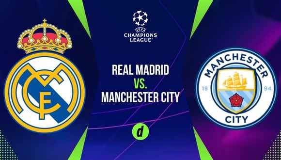 En qué canales ver Real Madrid vs. Manchester City por Champions League.