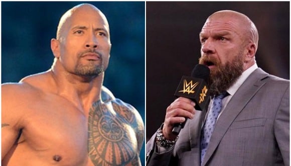 The Rock y Triple H fueron las caras principales de la WWE durante la 'Era de la actitud'. (Foto: WWE)