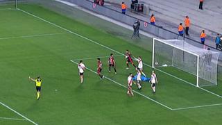 Suspenso al partido: gol de Pablo Pérez para el descuento de Newell’s vs. River Plate