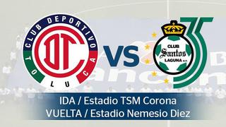 Toluca vs. Santos Laguna: fechas, horarios y canales de las finales de la Liguilla Liga MX 2018