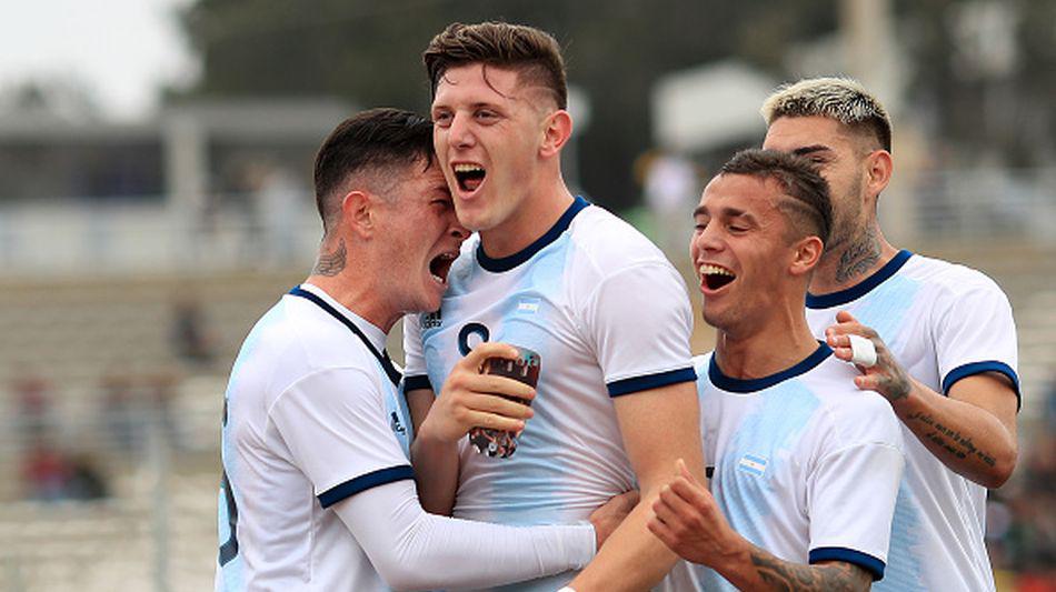 Argentina y Venezuela EN VIVO vía TyC Sports juegan por jornada 4 del Preolímpico Sub 23. (Getty)