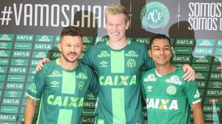 Chapecoense presentó a sus tres primeros refuerzos tras tragedia