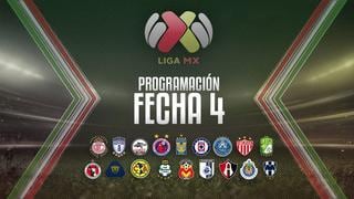 Programación Liga MX: fixture, horarios, canales por la fecha 4 delApertura 2017