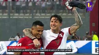 Gianluca Lapadula se quiebra al cantar ‘Contigo Perú’ tras vencer a Paraguay