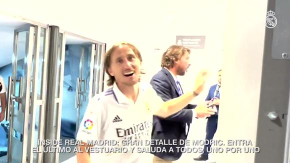 Vestuario del Real Madrid tras victoria ante Barcelona. (Video: RMCF)
