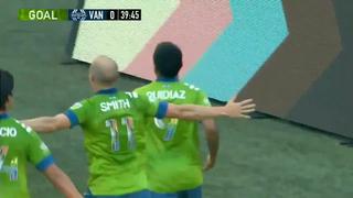 Nadie lo frena en la MLS: Ruidíaz marcó para Seattle Sounders frente a Vancouver Whitecaps [VIDEO]