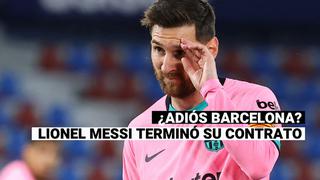 Barcelona: Lionel Messi es jugador libre por primera vez en su carrera