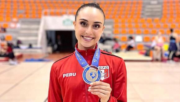 Thais Fernández se coronó campeona del Panamericano de Gimnasia Aeróbica. (Foto: Instagram)