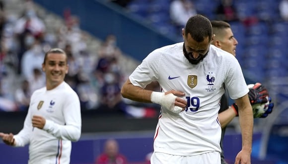 Karim Benzema se perderá sesiones de entrenamientos con Francia. (Foto: AP)