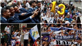 Se pintó de blanco: así fue la celebración del Real Madrid en España tras ganar la Champion League [FOTOS]