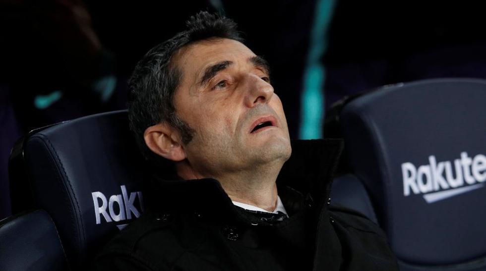 Ernesto Valverde podría no seguir en el FC Barcelona en la próxima temporada. (Reuters)