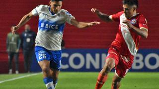 Argentinos Jrs. cayó ante la U. Católica en Buenos Aires por Copa Libertadores