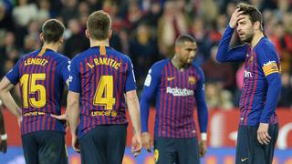Mala cara en el vestuario: los señalados de Valverde tras derrota de Barcelona en Copa del Rey