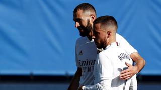 “Esto es para vosotros”: Eden Hazard le dedica su gol ante el Huesca a la hinchada del Real Madrid