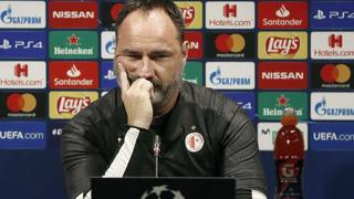 ''Casi acabo desnudo'': el entrenador del Slavia Praga no la pasó nada bien a su llegada a Barcelona