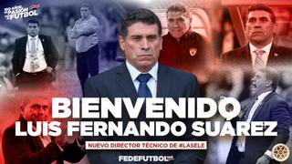 Luis Fernando Suárez fue oficializado como nuevo entrenador de Costa Rica