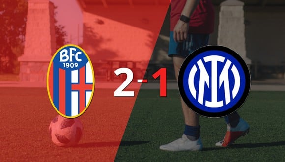 Bologna le ganó a Inter en su casa por 2-1