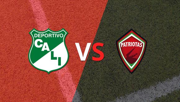 Inicia el partido entre Deportivo Cali y Patriotas FC
