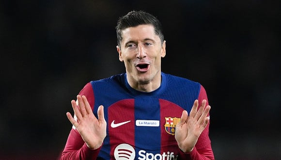 Robert Lewandowski llegó al Barcelona en 2022 desde el Bayern Munich. (Foto: Getty Images)