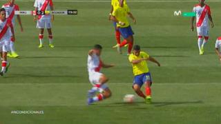 El segundo gol que recibió Perú en menos de 20 minutos ante Ecuador [VIDEO]