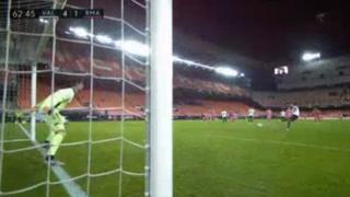 Tres goles de penal en un partido: Carlos Soler puso el 4-1 en el Real Madrid vs. Valencia [VIDEO]