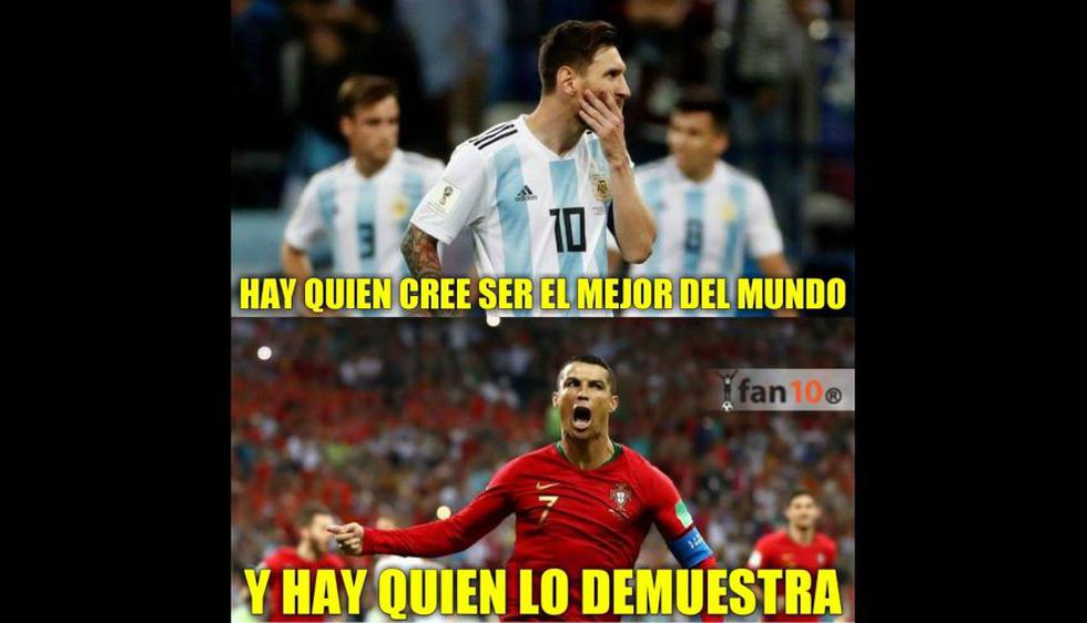 Argentina cayó 3-0 ante Croacia y los memes atacaron las redes. (Difusión)