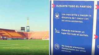 Chile: Retorno a estadios con estrictos protocolos de bioseguridad