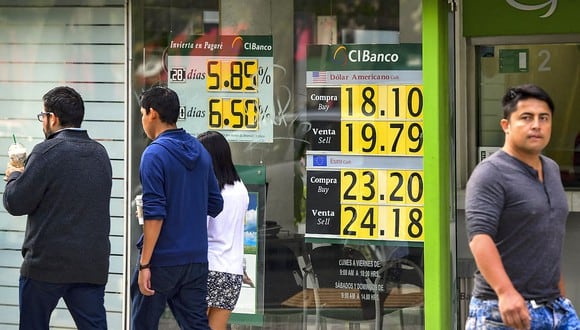 Este jueves la sesión abría con un retroceso generalizado del dólar. (Foto: AFP)