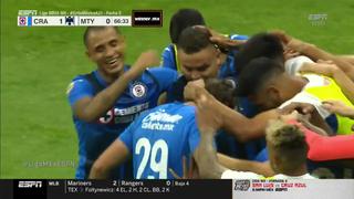 Un regalito de Andrada: Jonathan Rodríguez y el 1-0 del Cruz Azul vs. Monterrey por la Liga MX [VIDEO]