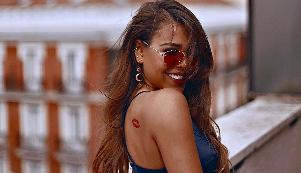 Danna Paola sorprende con baile al ritmo de “Mala fama” en España. (Foto: @dannapaola)