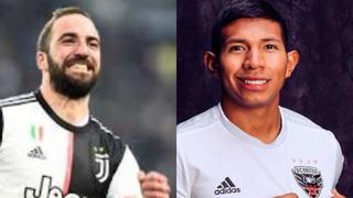 Dupla matadora: Edison Flores y Gonzalo Higuaín podrían jugar juntos en la MLS