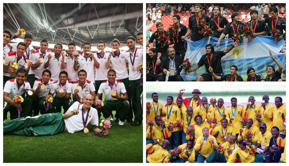 Río 2016: los campeones de las últimas ediciones de fútbol masculino. (Getty Images)