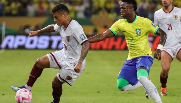 Brasil vs. Venezuela (1-1): repasa el minuto a minuto de las Eliminatorias 2026. (Foto: Agencias).