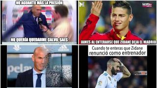 Zidane renunció al Madrid y los memes salieron como pan caliente en redes sociales [FOTOS]