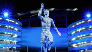 Homenaje al goleador: Manchester City desveló espectacular estatua en honor al ‘Kun’ Agüero