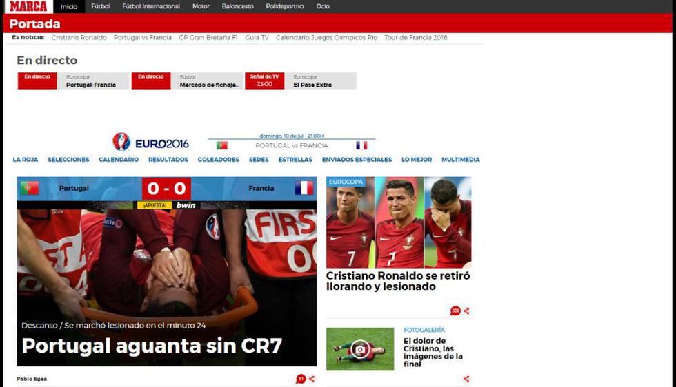 Marca de España tuvo esta reacción. (Foto: Internet)