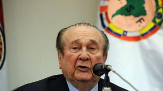 Falleció a los 90 años Nicolás Leoz, expresidente de Conmebol